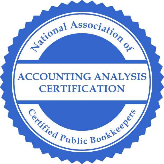 Accounting Analysis Certification